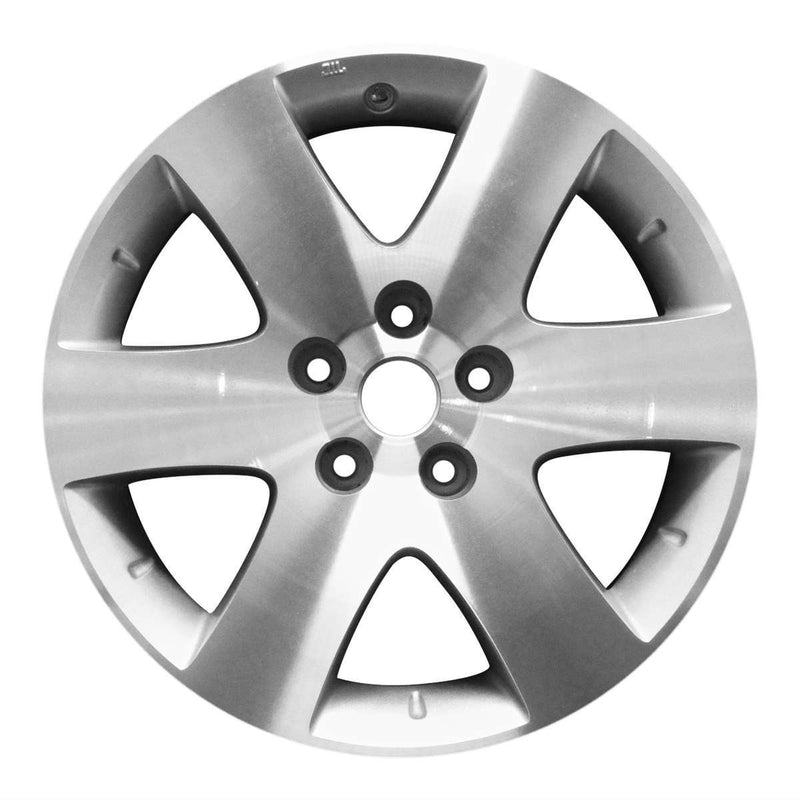 2007 nissan quest wheel 17 machined silver aluminum 5 lug w62428ms 5