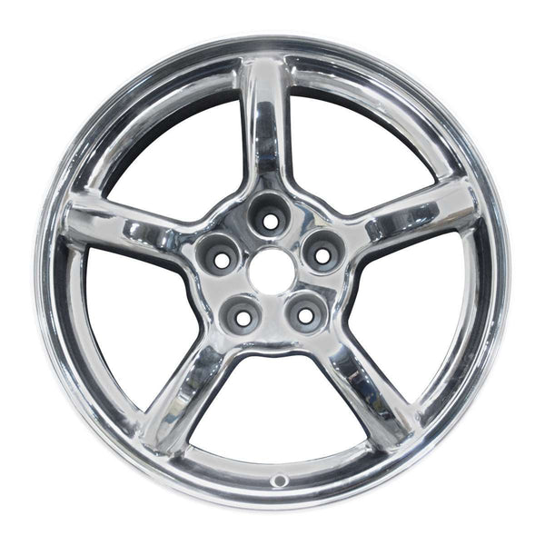 2004 nissan 350z wheel 18 chrome aluminum 5 lug w62454chr 2