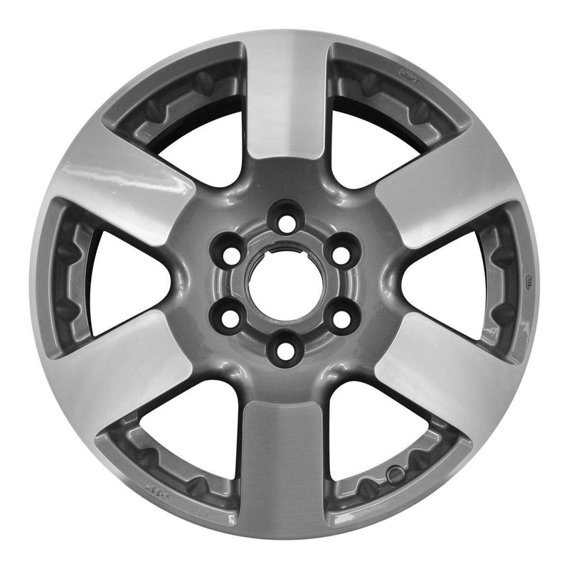 2005 nissan frontier wheel 16 machined charcoal aluminum 6 lug w62463mc 13