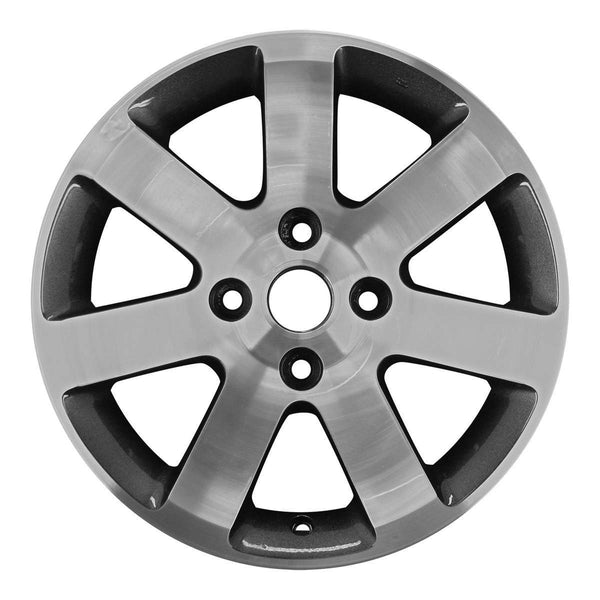 2010 nissan sentra wheel 16 machined charcoal aluminum 4 lug w62472mc 5