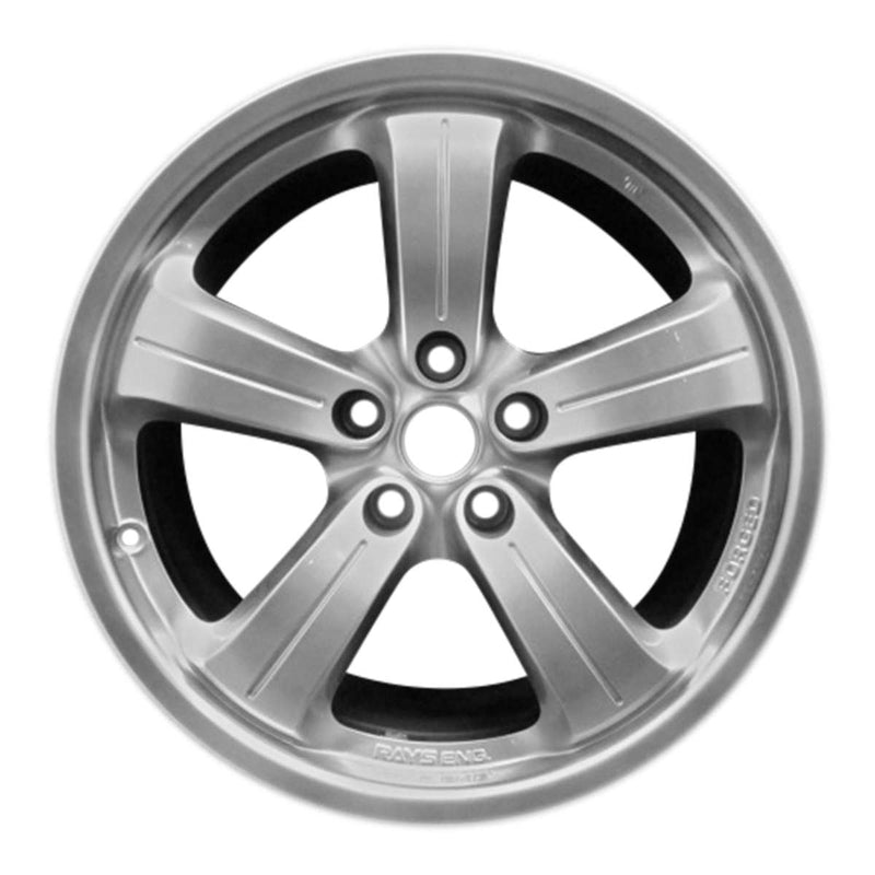 2008 nissan 350z wheel 18 charcoal aluminum 5 lug w62486c 1