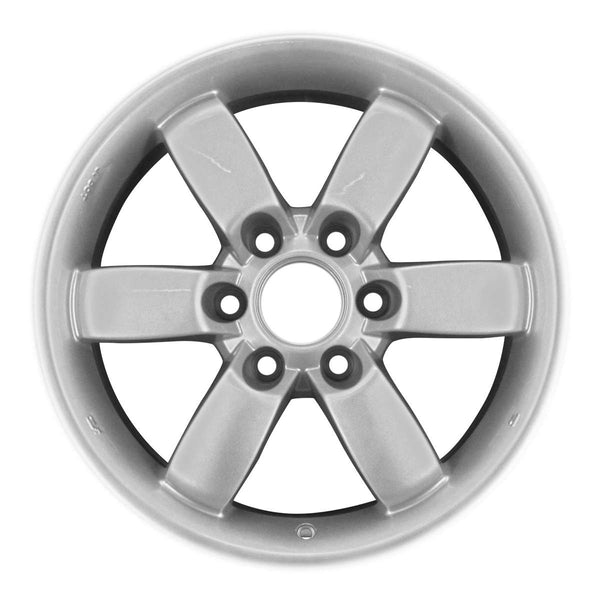 2014 nissan titan wheel 18 silver aluminum 6 lug w62489s 7