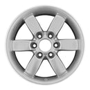 2010 nissan titan wheel 18 silver aluminum 6 lug w62489s 3