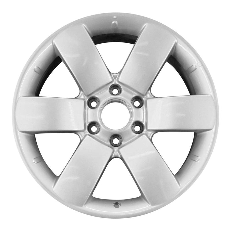 2013 nissan armada wheel 20 silver aluminum 6 lug w62494s 6