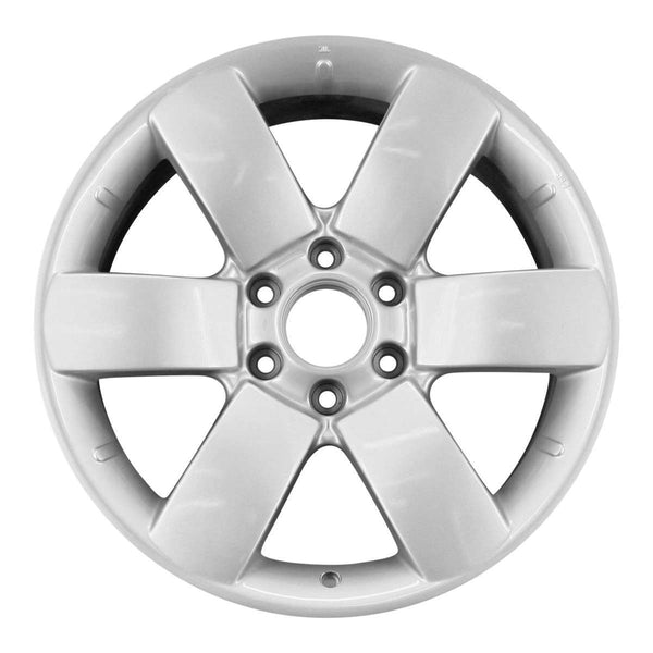 2011 nissan armada wheel 20 silver aluminum 6 lug w62494s 4