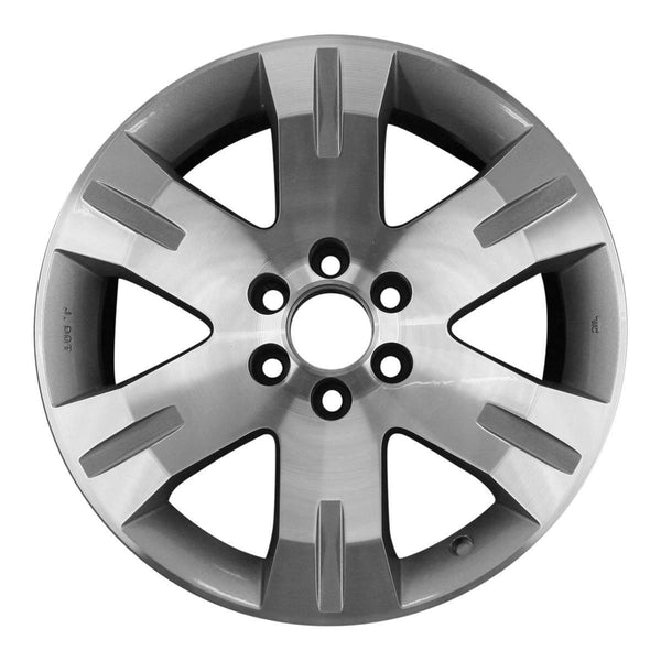 2011 nissan pathfinder wheel 17 machined charcoal aluminum 6 lug w62495mc 4