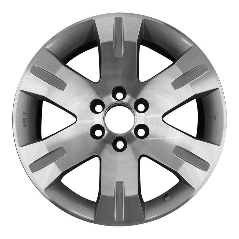 2011 nissan pathfinder wheel 17 machined charcoal aluminum 6 lug w62495mc 4