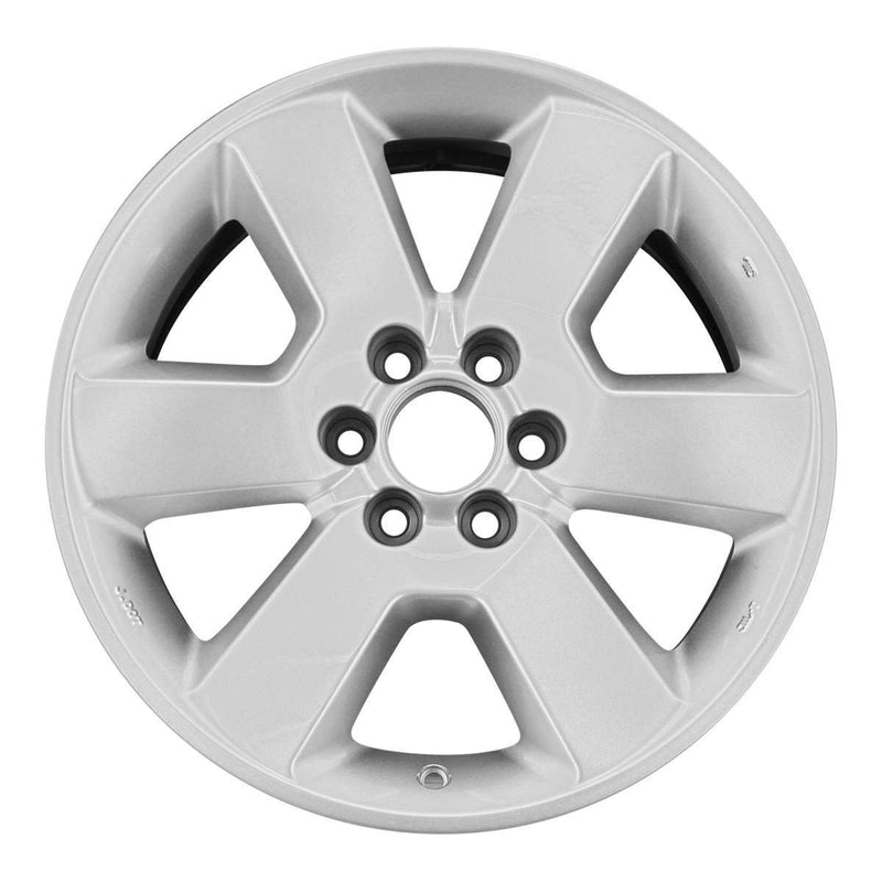 2011 nissan pathfinder wheel 17 silver aluminum 6 lug w62496s 4