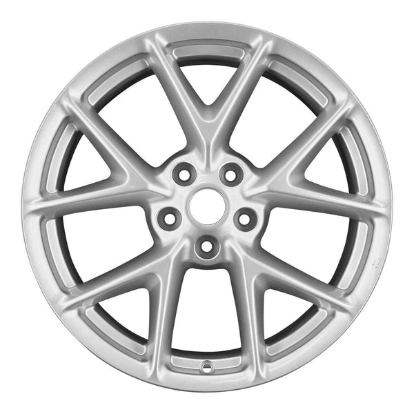 2009 nissan maxima wheel 19 silver aluminum 5 lug rw62512s 1