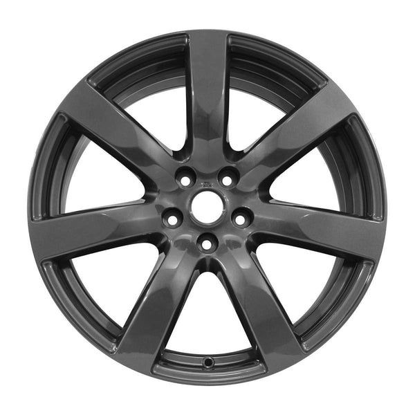 2010 nissan gt wheel 20 charcoal aluminum 5 lug w62519c 2