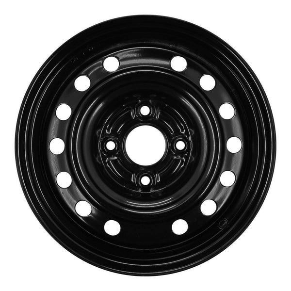 2012 nissan cube wheel 15 black steel 4 lug w62530b 4