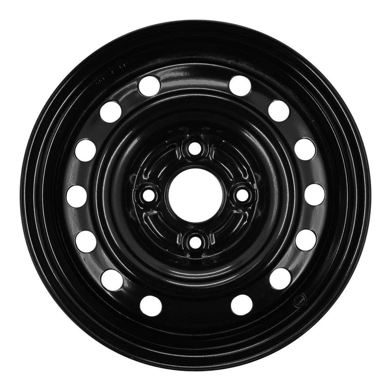 2012 nissan cube wheel 15 black steel 4 lug w62530b 4