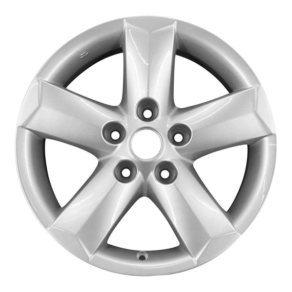 2009 nissan rogue wheel 16 silver aluminum 5 lug rw62538s 8