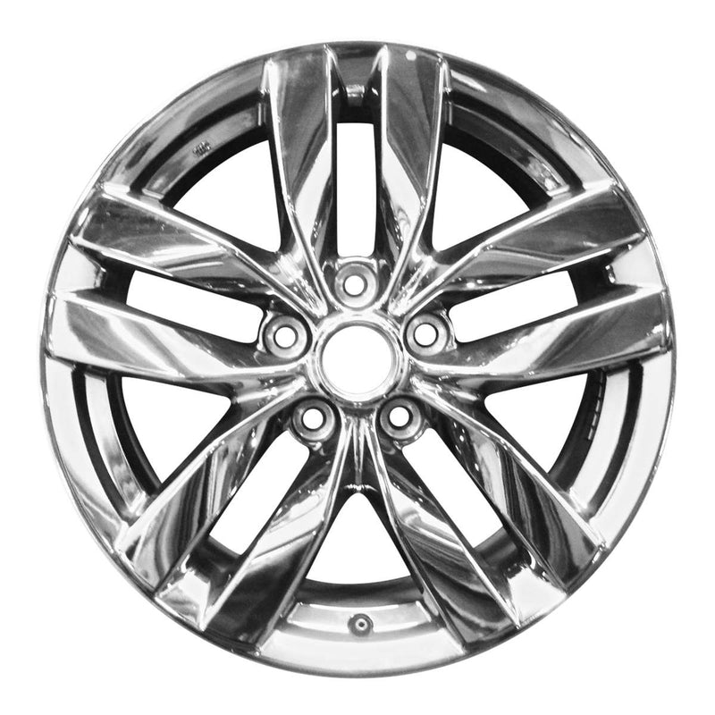 2010 nissan rogue wheel 17 chrome aluminum 5 lug w62539chr 1