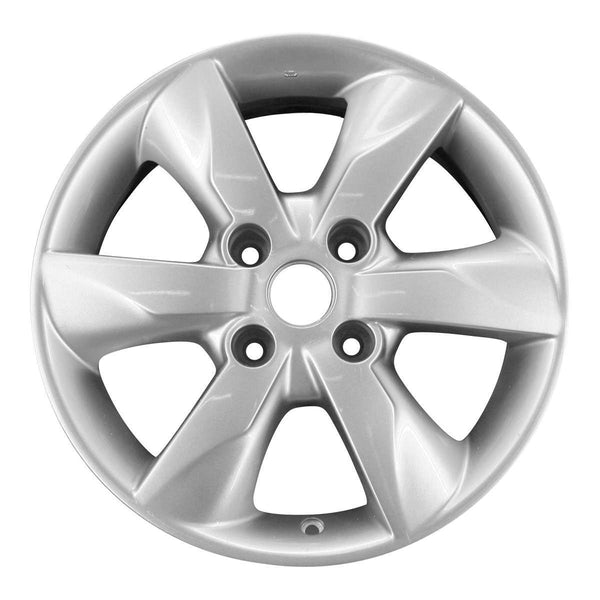 2011 nissan versa wheel 16 silver aluminum 4 lug w62542s 2