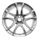 2010 nissan 370z wheel 19 polished aluminum 5 lug w62554p 2