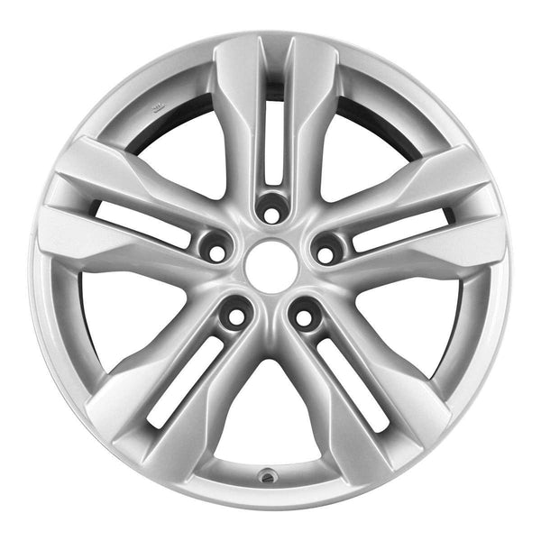 2015 nissan rogue wheel 17 silver aluminum 5 lug w62574s 4