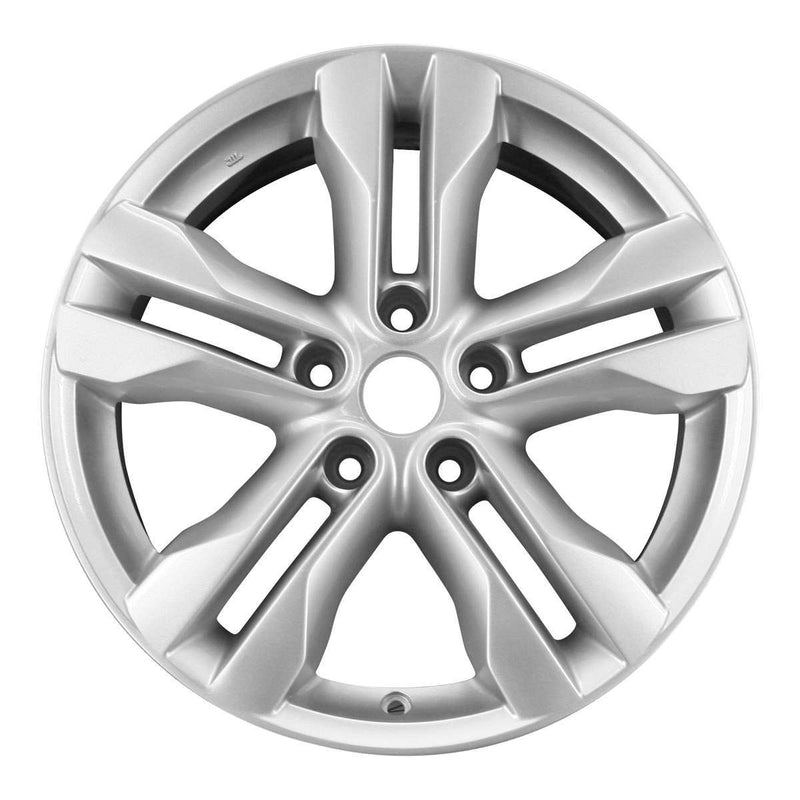 2015 nissan rogue wheel 17 silver aluminum 5 lug w62574s 4