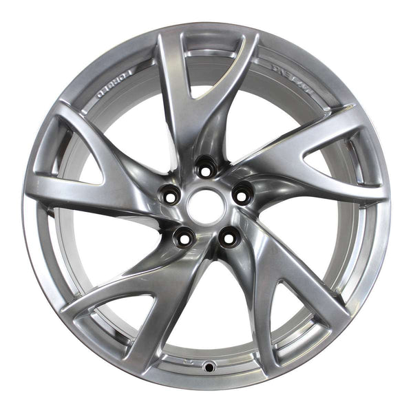 2013 nissan 370z wheel 19 hyper aluminum 5 lug w62587h 1