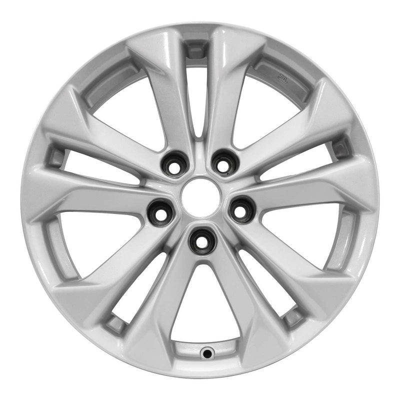 2015 nissan rogue wheel 17 silver aluminum 5 lug w62617s 2