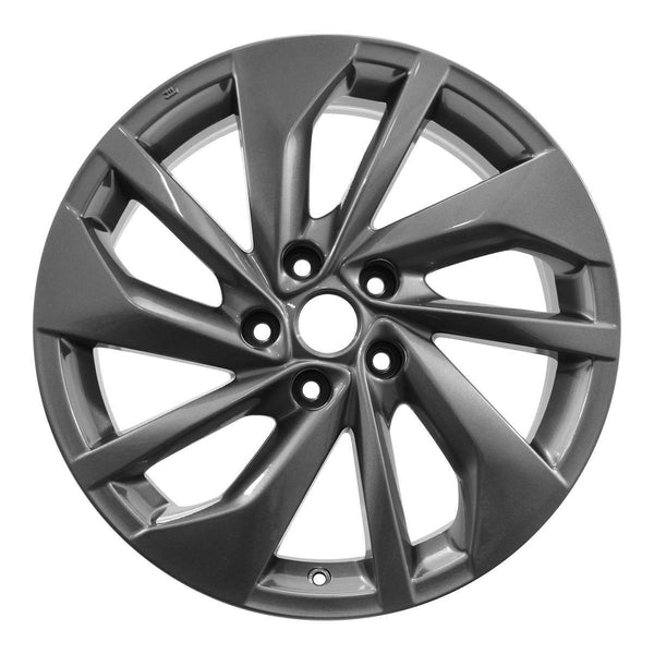 2016 nissan rogue wheel 18 charcoal aluminum 5 lug w62619c 1