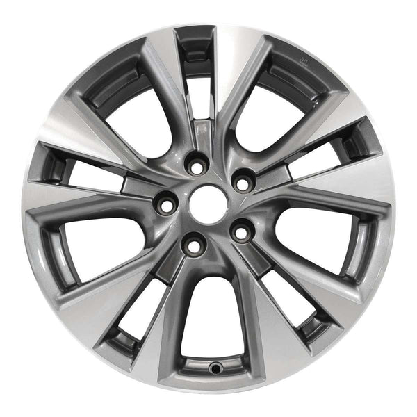 2018 nissan murano wheel 18 machined charcoal aluminum 5 lug w62706mc 4