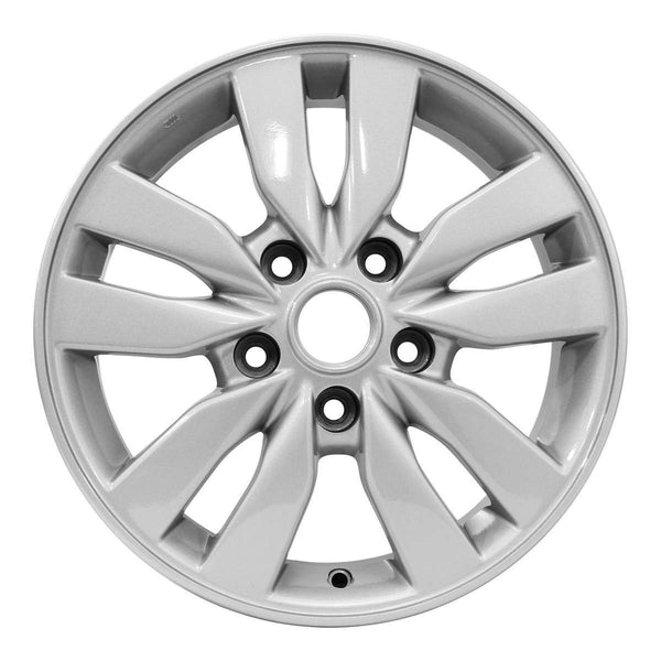 2019 nissan nv200 wheel 15 silver aluminum 5 lug w62708s 7