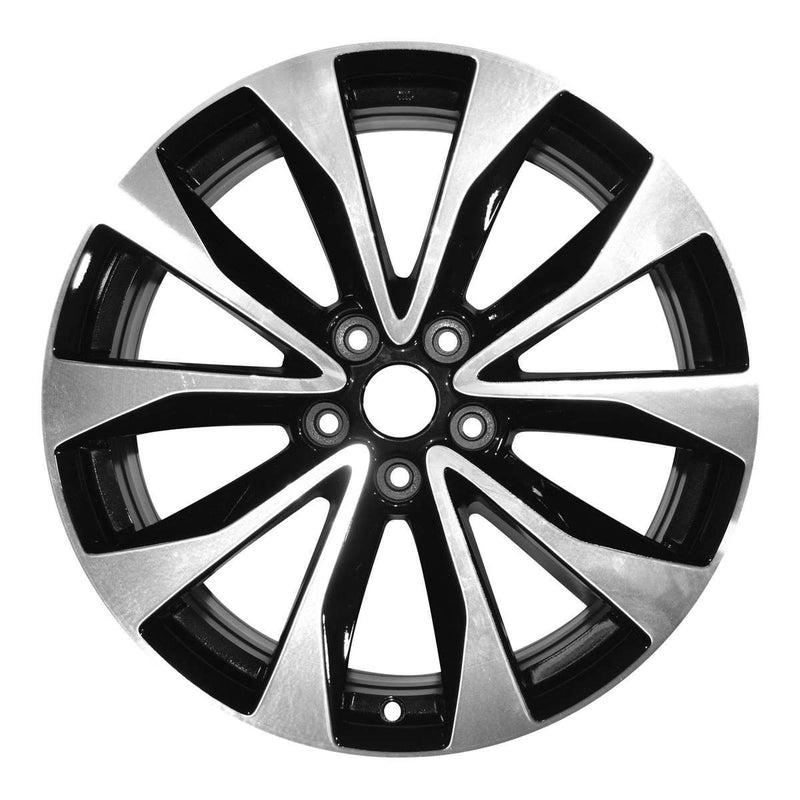 2016 nissan maxima wheel 19 machined charcoal aluminum 5 lug rw62723mc 1