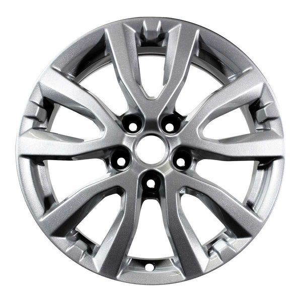 2019 nissan rogue wheel 17 silver aluminum 5 lug rw62746s 3