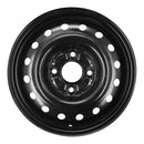 1995 honda accord wheel 15 black steel 4 lug w63733b 6