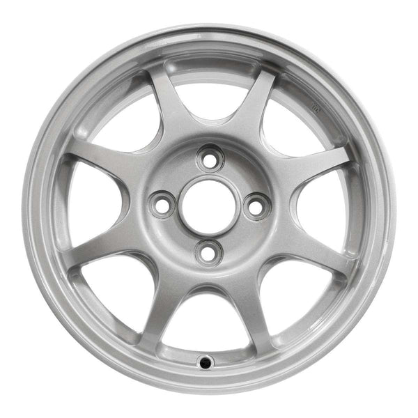 1996 honda civic wheel 14 silver aluminum 4 lug w63756s 1