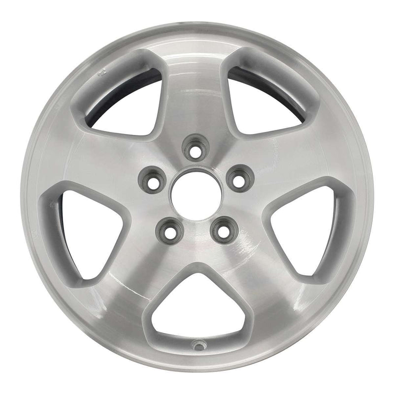 1998 honda accord wheel 16 machined silver aluminum 5 lug w63777ms 1