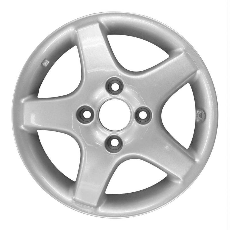 1998 honda accord wheel 15 silver aluminum 4 lug w63785s 1