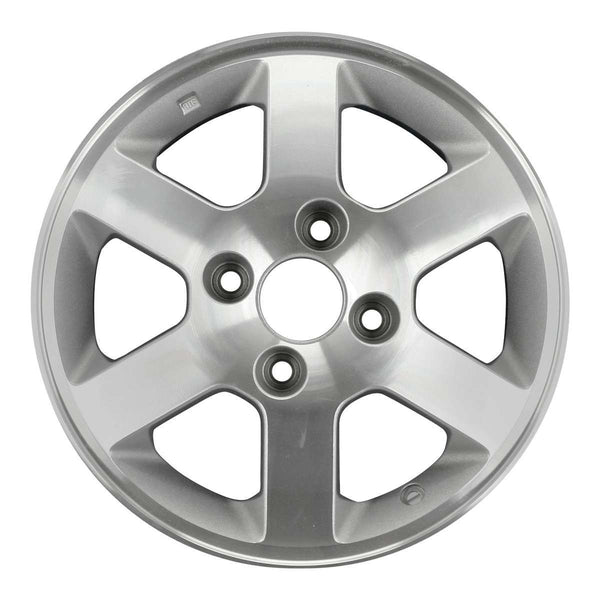 2001 honda accord wheel 15 machined silver aluminum 4 lug w63819ms 4