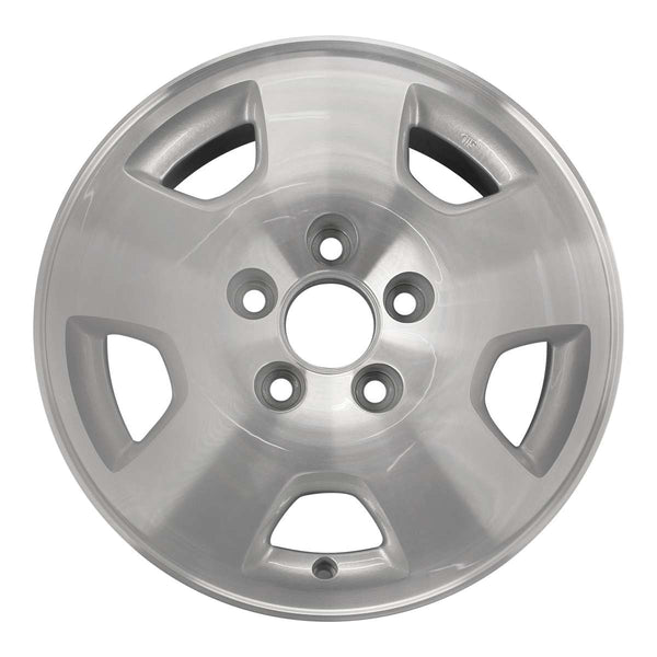 2001 honda accord wheel 15 machined silver aluminum 5 lug w63836ms 1