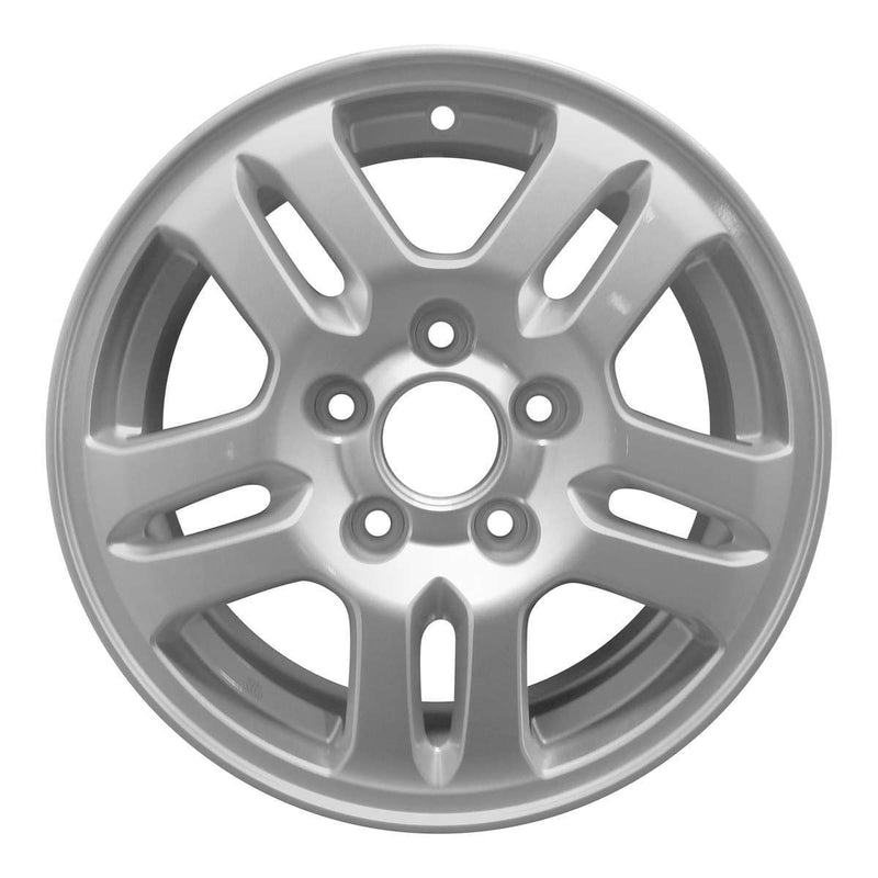 2003 honda cr v wheel 15 silver aluminum 5 lug w63842s 2