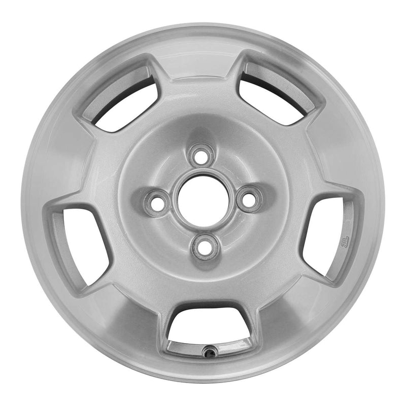 2002 honda insight wheel 14 machined silver aluminum 4 lug w63845ms 1