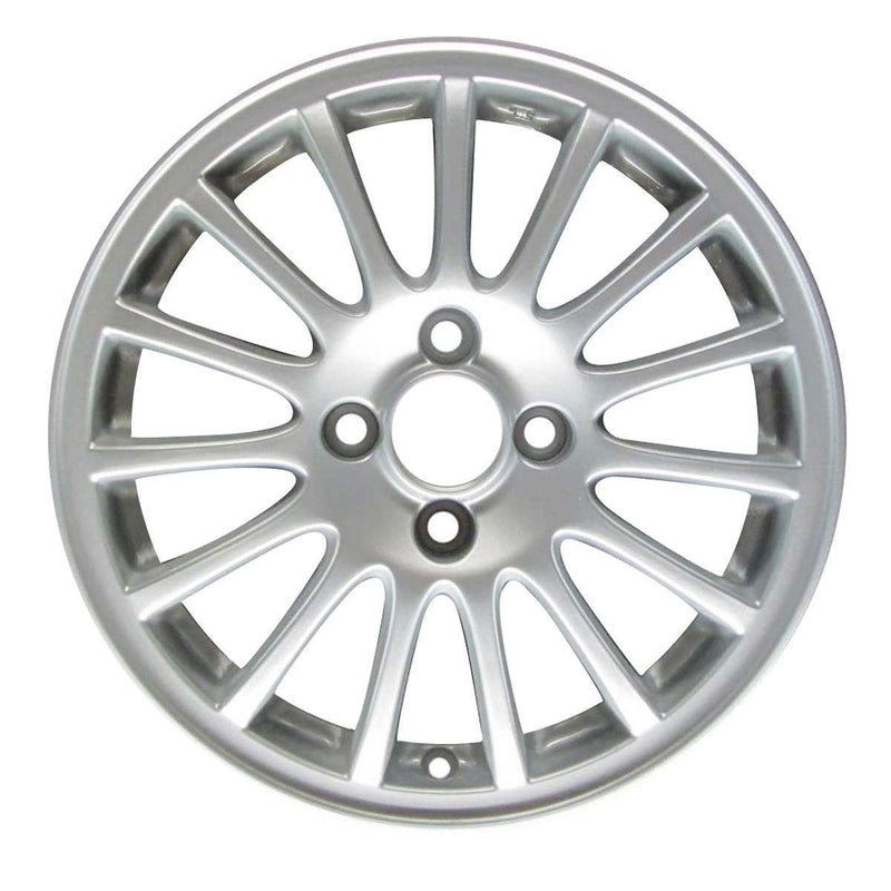 2004 honda civic wheel 15 silver aluminum 4 lug w63853s 2