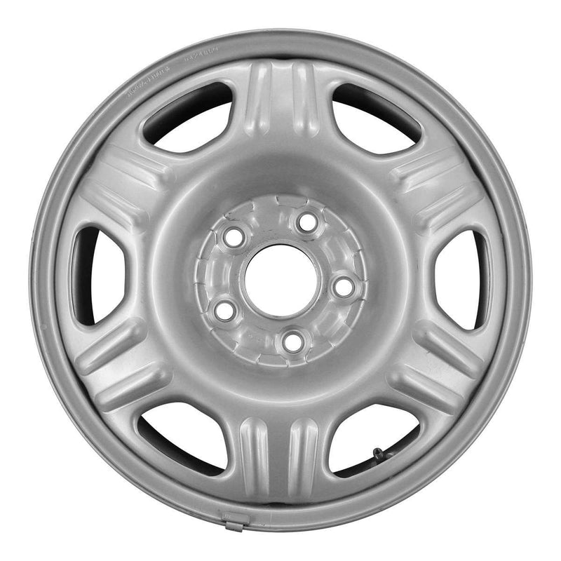 2005 honda cr v wheel 16 silver steel 5 lug w63889s 1