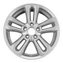 2010 honda civic wheel 17 silver aluminum 5 lug rw63901s 5