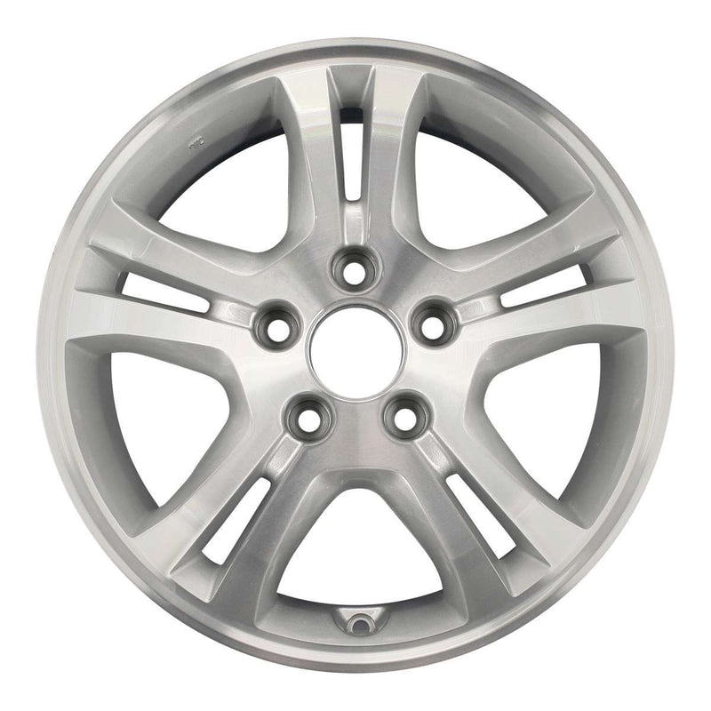 2006 honda accord wheel 16 machined silver aluminum 5 lug w63907ms 1