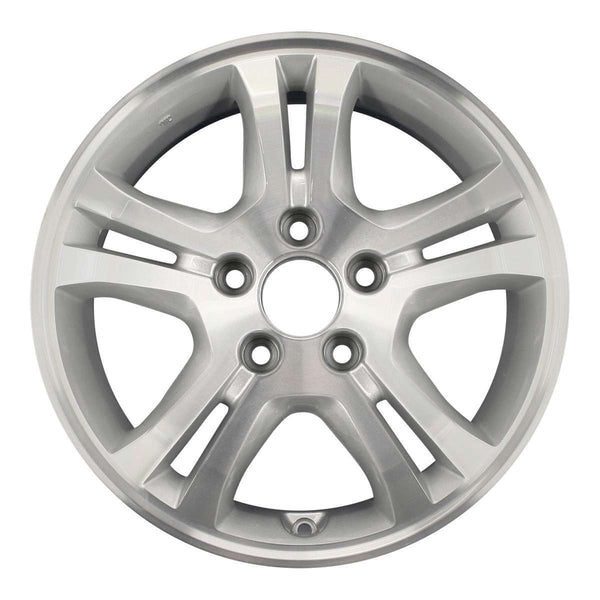 2005 honda accord wheel 16 machined silver aluminum 5 lug w63907ms 4