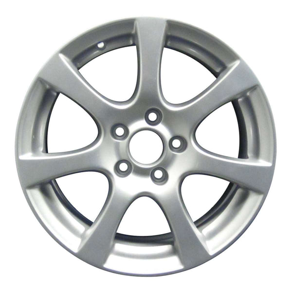 2008 honda civic wheel 17 silver aluminum 5 lug w63913s 3