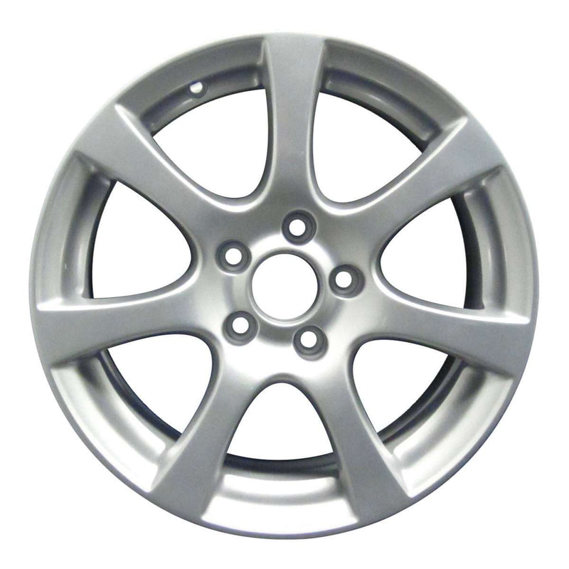 2008 honda civic wheel 17 silver aluminum 5 lug w63913s 3