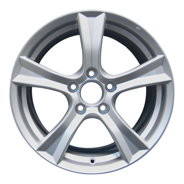 2009 honda s2000 wheel 17 silver aluminum 5 lug w63940s 2