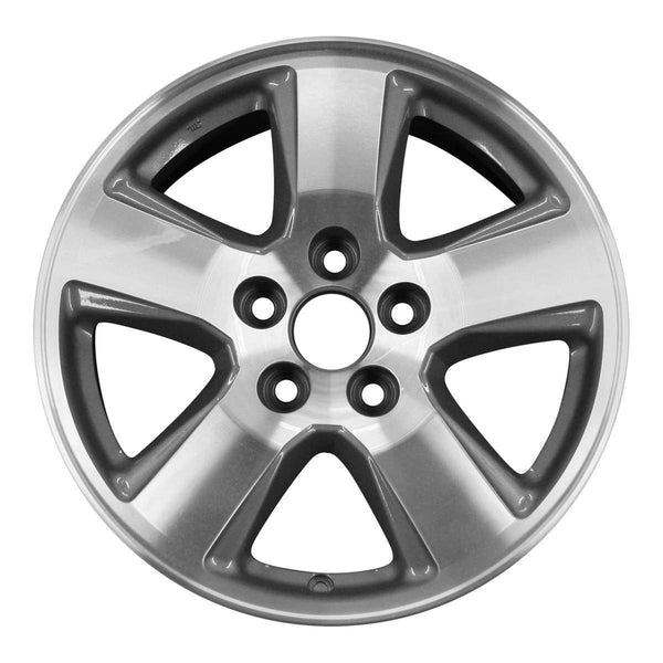 2007 honda pilot wheel 17 machined charcoal aluminum 5 lug w63992mc 2