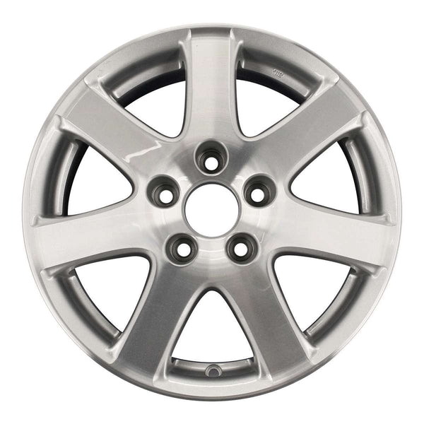 2004 honda accord wheel 16 machined silver aluminum 5 lug rw64000ms 1