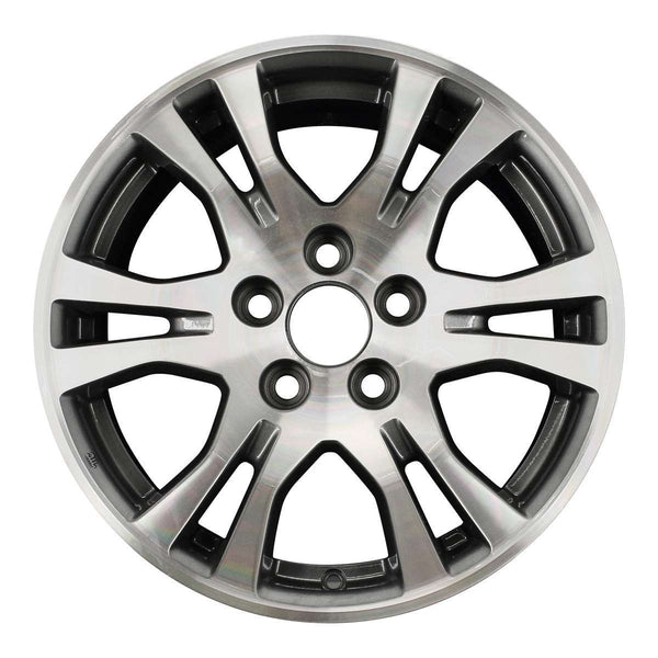 2012 honda odyssey wheel 17 machined charcoal aluminum 5 lug w64019mc 2