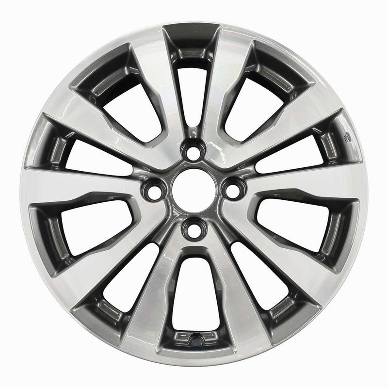 2014 honda fit wheel 16 machined charcoal aluminum 4 lug w64033mc 3