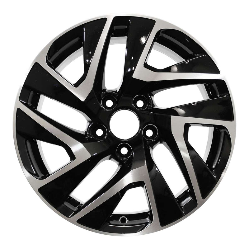 2016 honda cr v wheel 17 machined black aluminum 5 lug rw64069mb 2